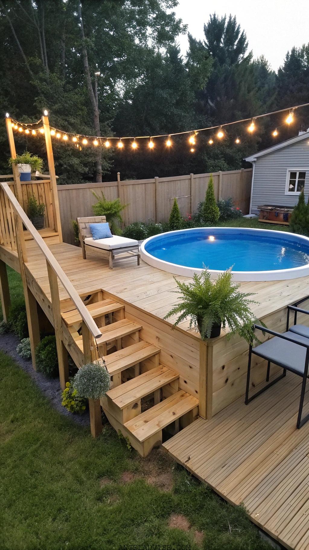 Above Ground Pool Landscaping Ideas to Transform Your Backyard